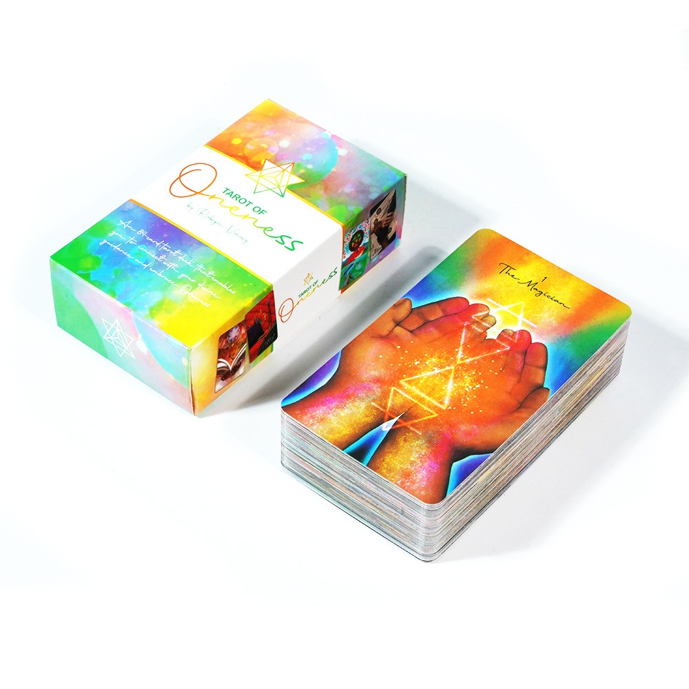 Tarot Cards Deck With Guidebook - Les cartes Tarot of Oneness 10.3*6