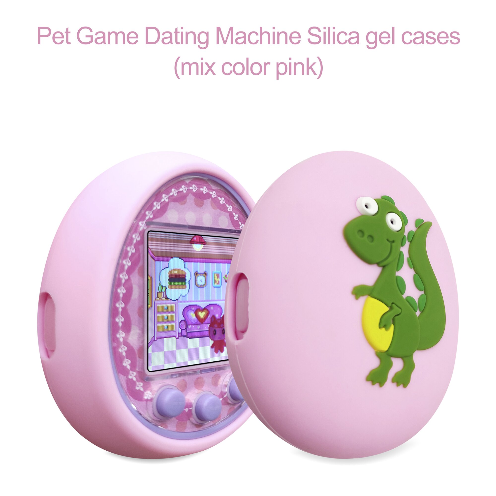 Tamagotchi Electronic Pet Virtual - Tamagotchis-Juste de protection en silicone pour
