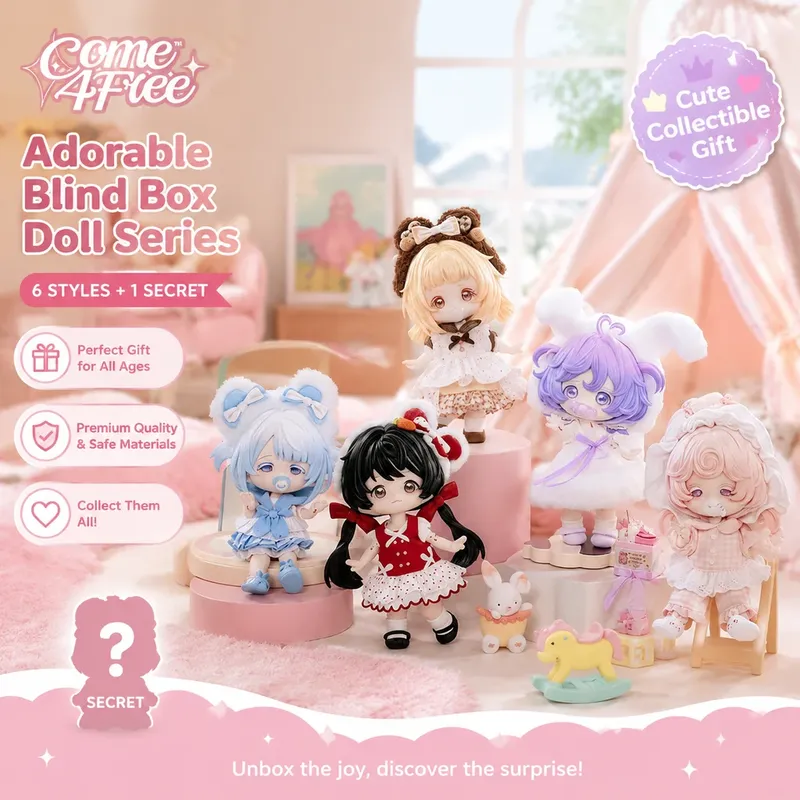 Dolls - Série de boîtes surprises Come4free, poupée