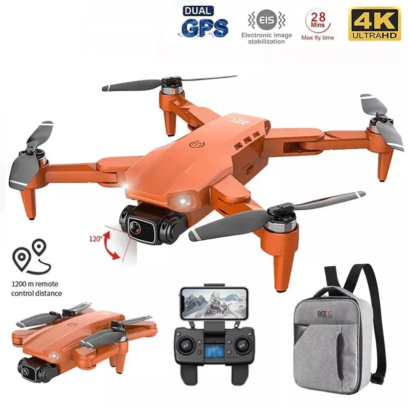 Fpv Brushless Rc Drone 4K - Drone L900 Pro 4K professionnel 5G