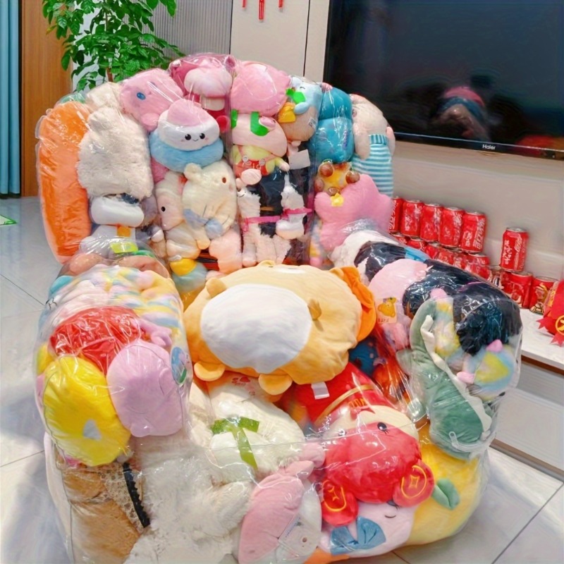 Dolls - Grand sac de rangement transparent en