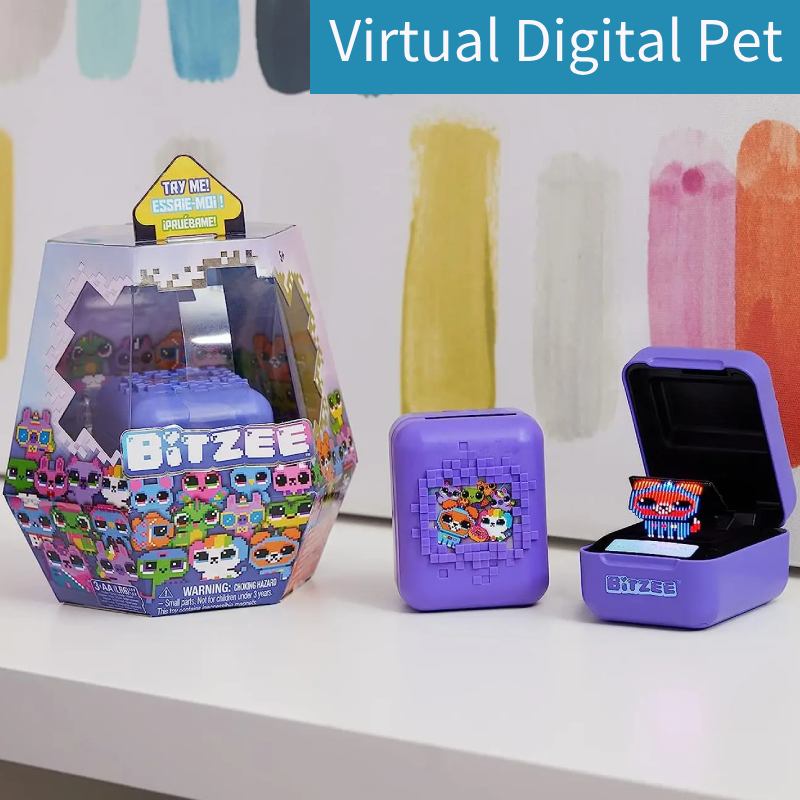 Tamagotchi Electronic Pet Virtual - Jouet Bitzee Tamagotchi, animaux virtuels numériques