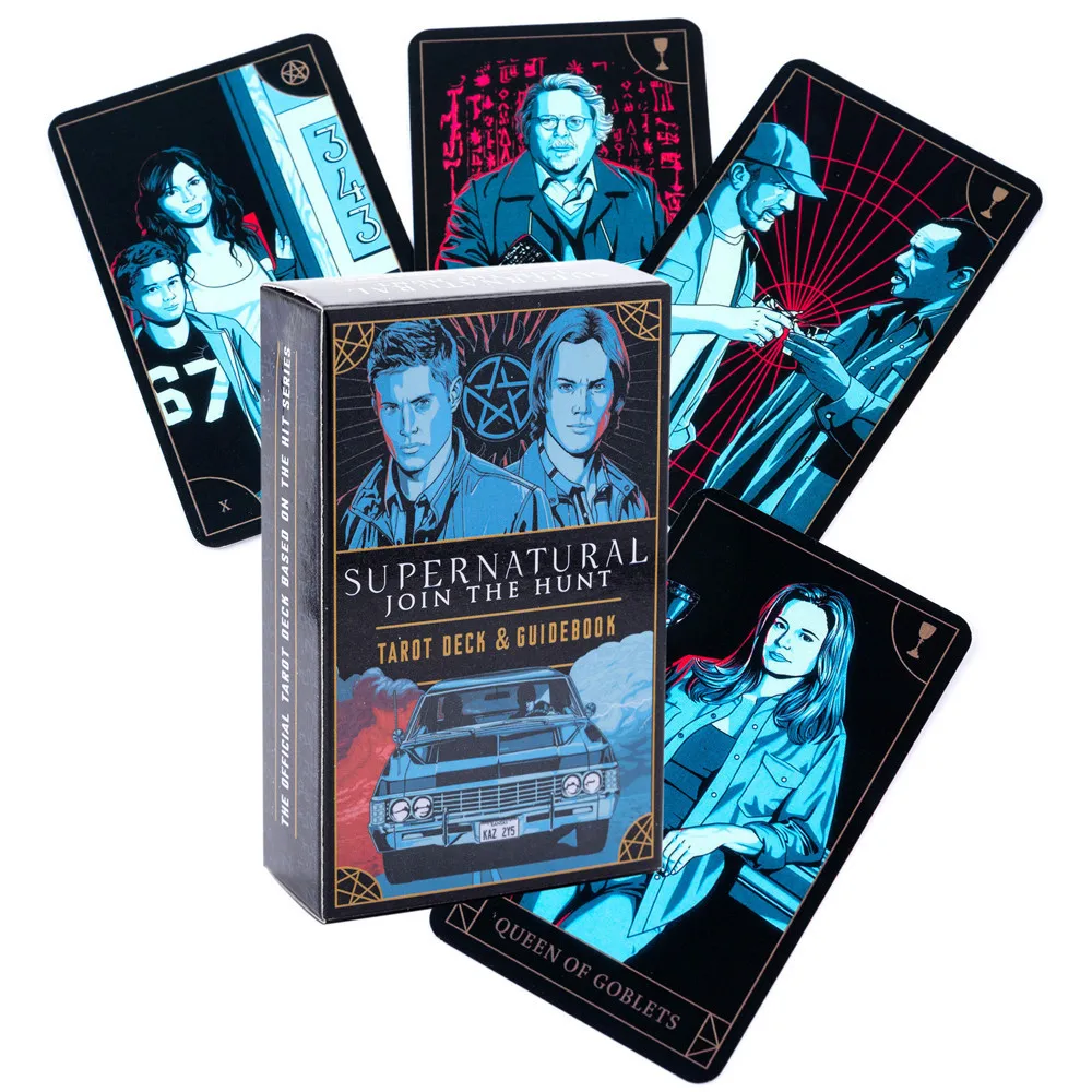 Tarot Cards Deck With Guidebook - Jeu de cartes de tarot surnaturel