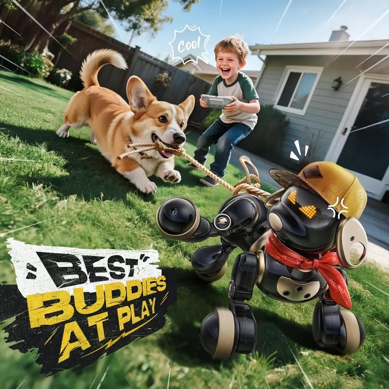 Remote Control Toys - Jouet de chien robot télécommandé intelligent