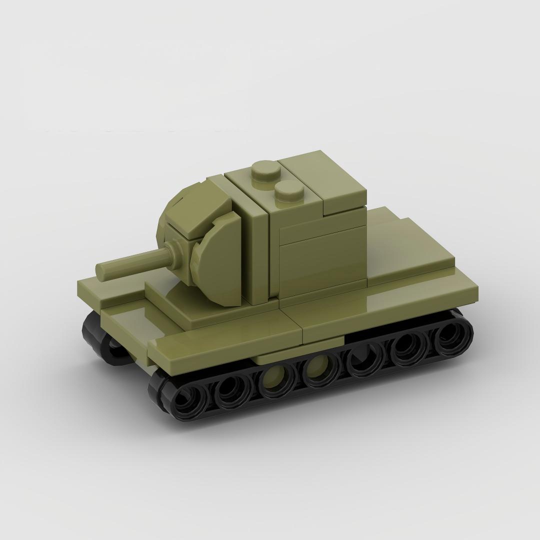 Lego Compatible Military Tank - Décoration de bureau Véhicule Militaire, Mini
