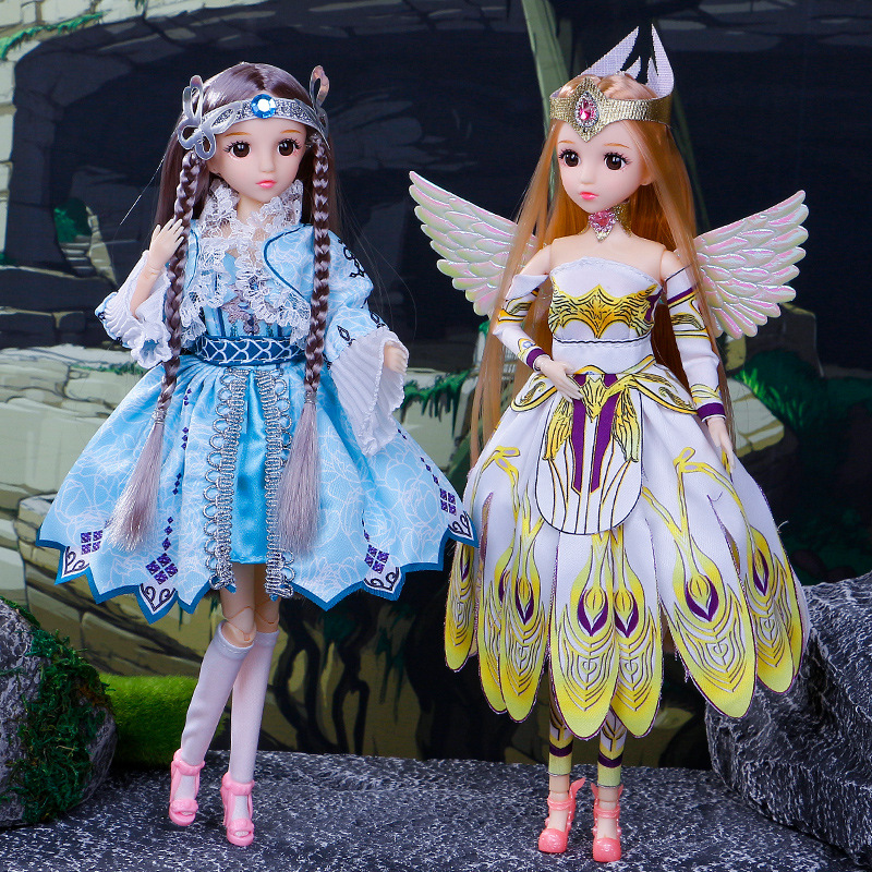 Bjd Doll 1 6 Full Set With Clothes - JoendocBeautiful Princess Girl Toy Set, Herb