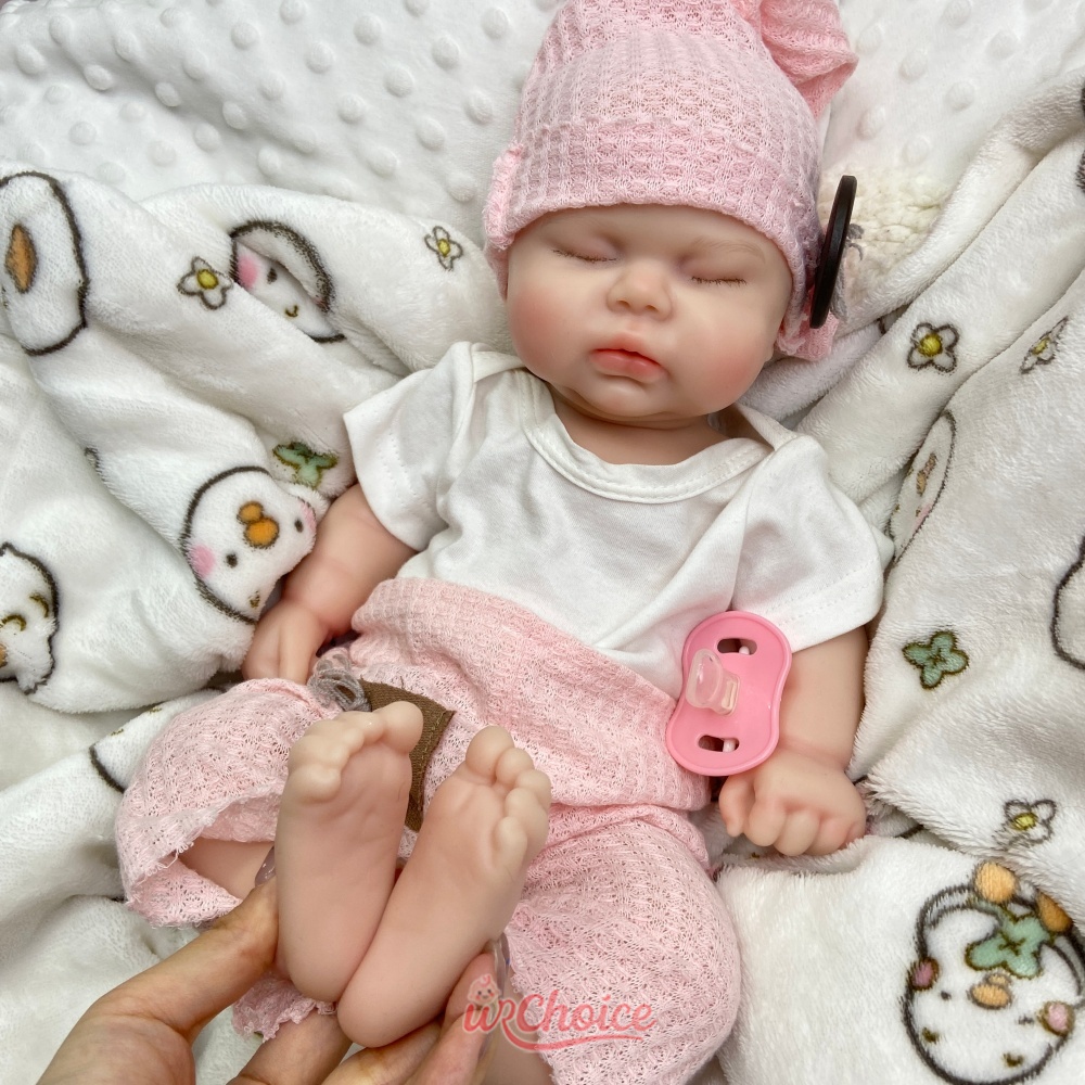 Poupée reborn silicone potelée - Reborn Baby Doll Silicone Realistic avis et prix