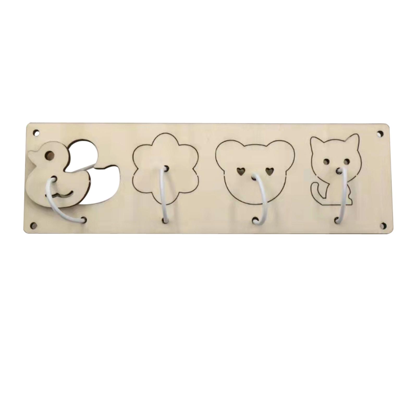 Accessoire pour tableau d'acti - Montessori Wooden Busy Board Toddler avis et prix