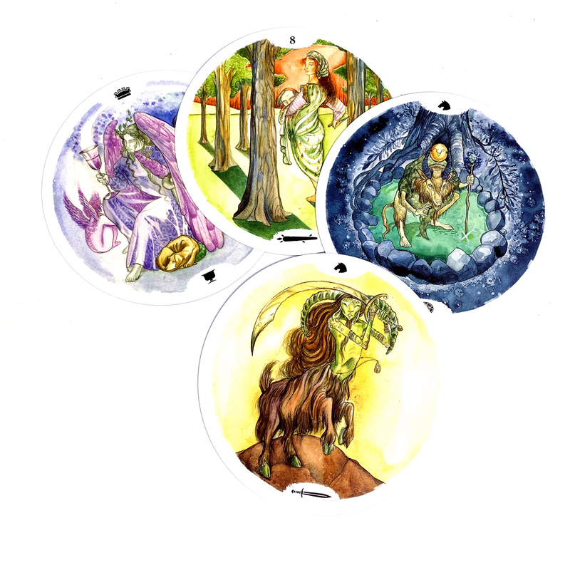 Cartes de Tarot cercle de vie, - Tarot Cards Deck With Guidebook avis et prix