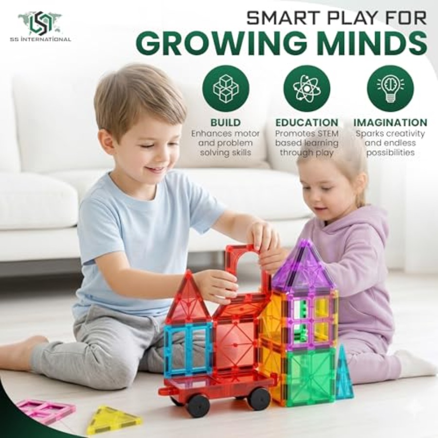 Ensemble de construction de tu - Magnetic Building Tiles Set 100Pcs avis et prix