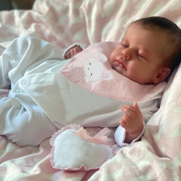 49CM câlin corps complet Silic - Reborn Baby Doll Silicone Realistic avis et prix