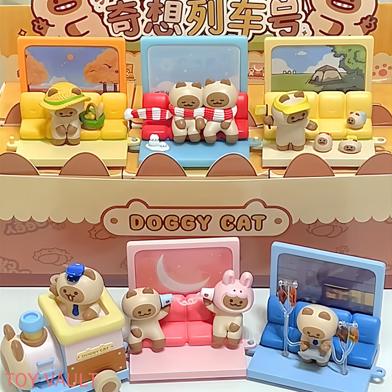 Véritable Kkv Doggy Cat Fantas - Anime Action Figure Blind Box avis et prix