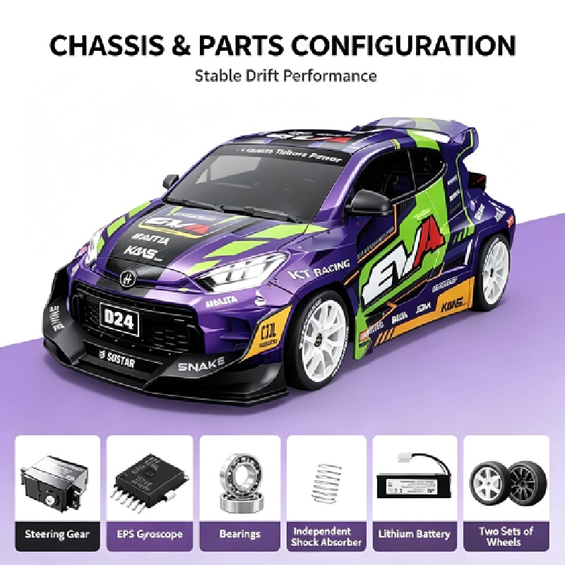 Hongxing New D24 Voiture RC de - Rc Drift Car 1 24 Scale 4Wd avis et prix