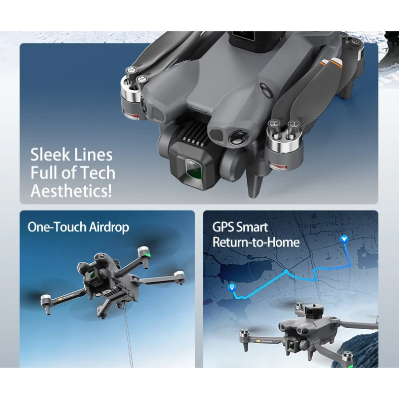 Nouveau Drone RC FPV AE51 2026 - Fpv Brushless Rc Drone 4K avis et prix
