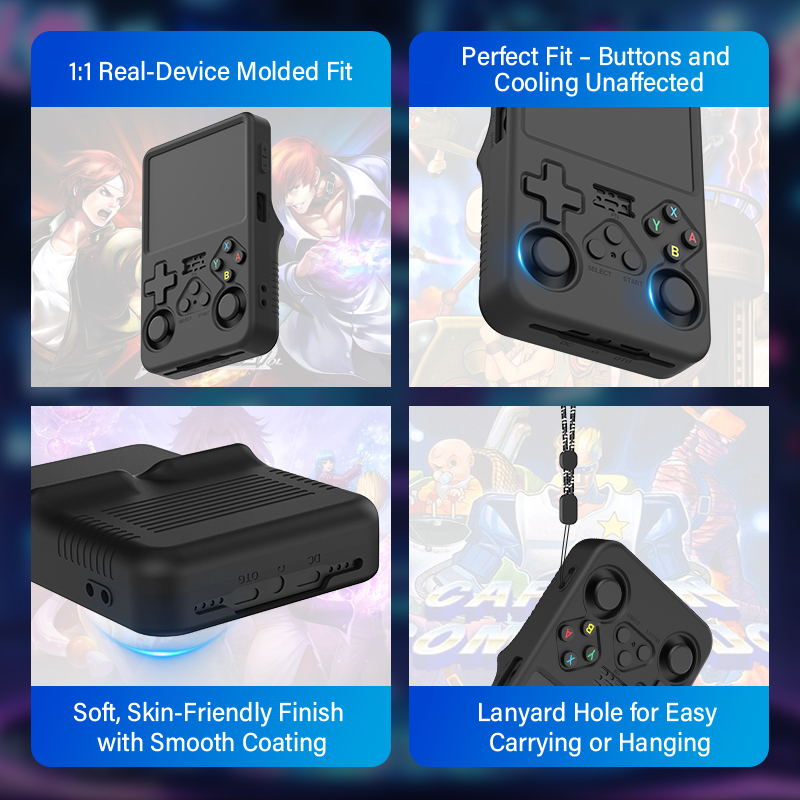 Étui de protection R36s pour R - Retro Handheld Game Console R36S avis et prix