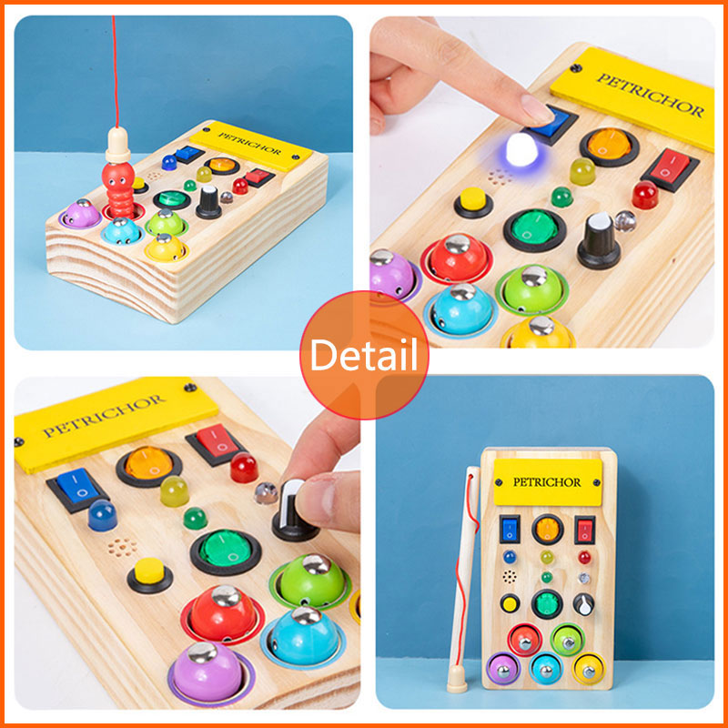 Montessori Busy Board Jouets m - Montessori Wooden Busy Board Toddler avis et prix
