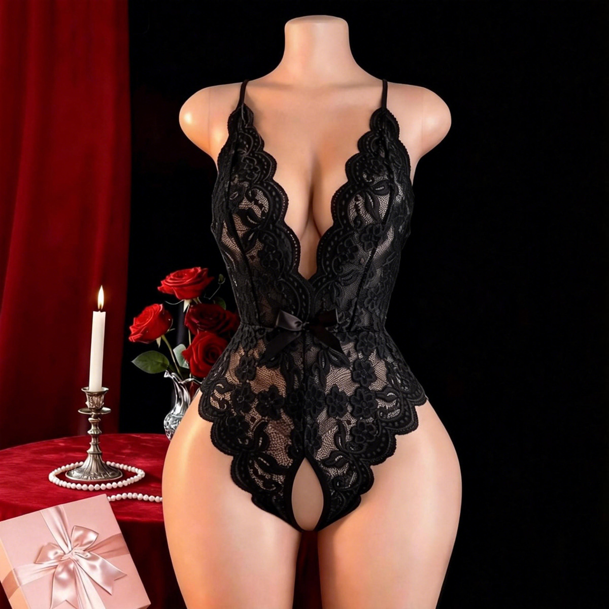 Lingerie sexy sans entrejambe  - Dolls avis et prix