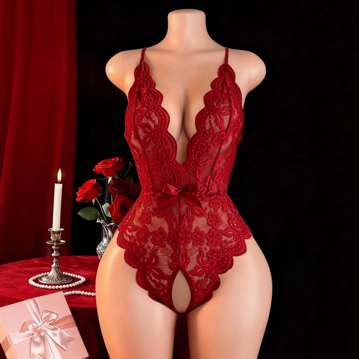 Lingerie sexy sans entrejambe  - Dolls avis et prix