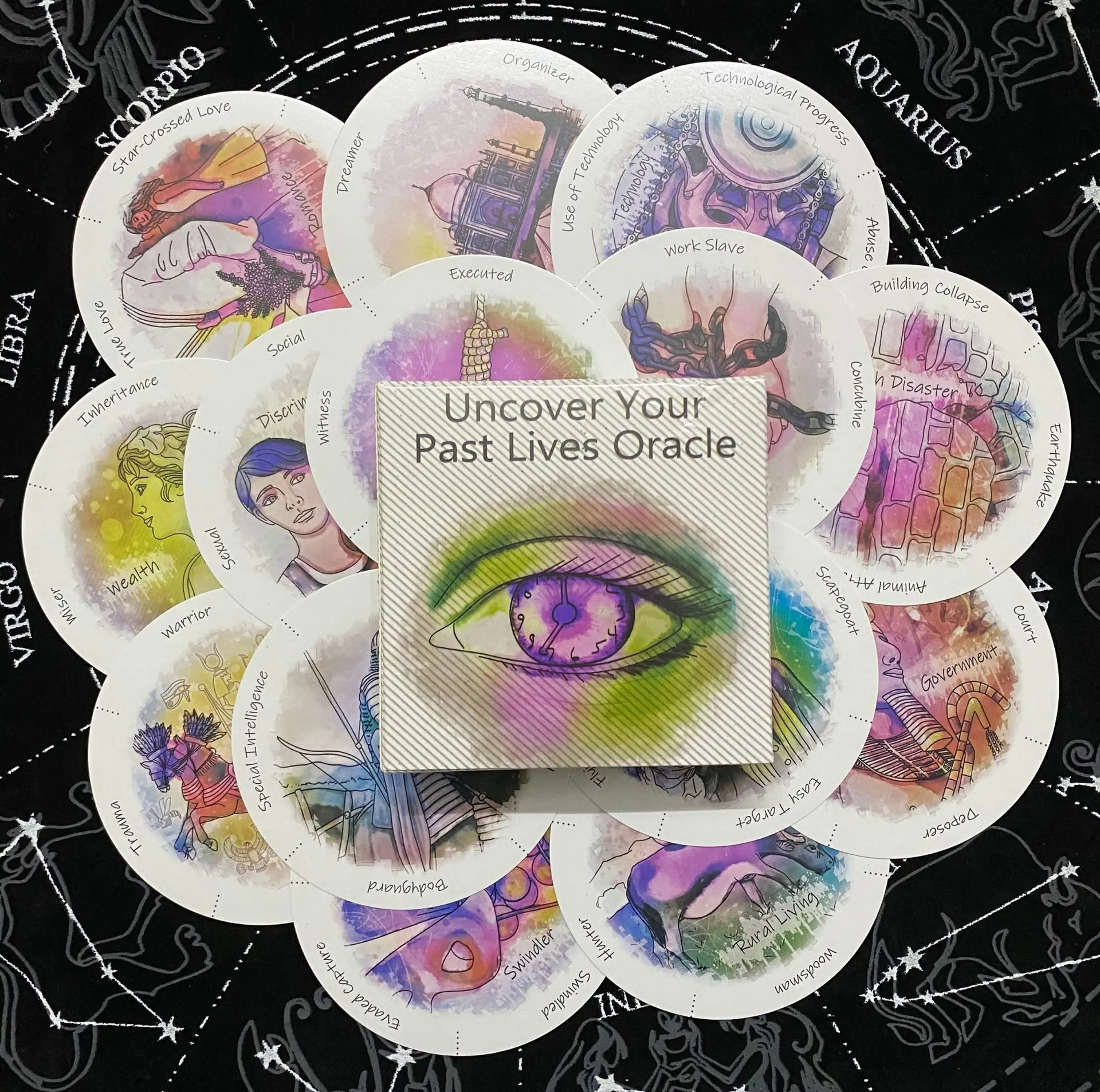 Jeu de tarot oracle Uncover Yo - Tarot Cards Deck With Guidebook avis et prix