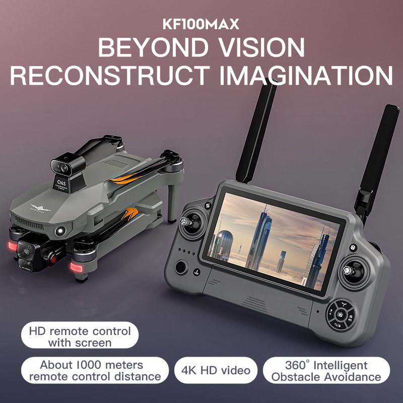 KF100 MAX GPS Drone 4K caméra  - Fpv Brushless Rc Drone 4K avis et prix
