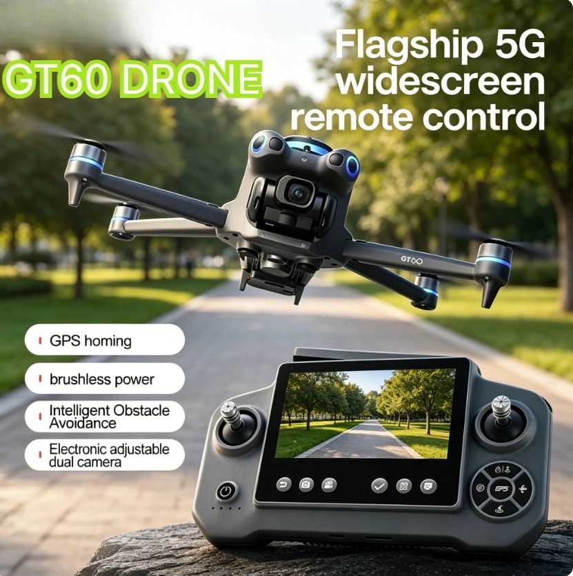 Drone Quadricoptère RC Pliable - Fpv Brushless Rc Drone 4K avis et prix