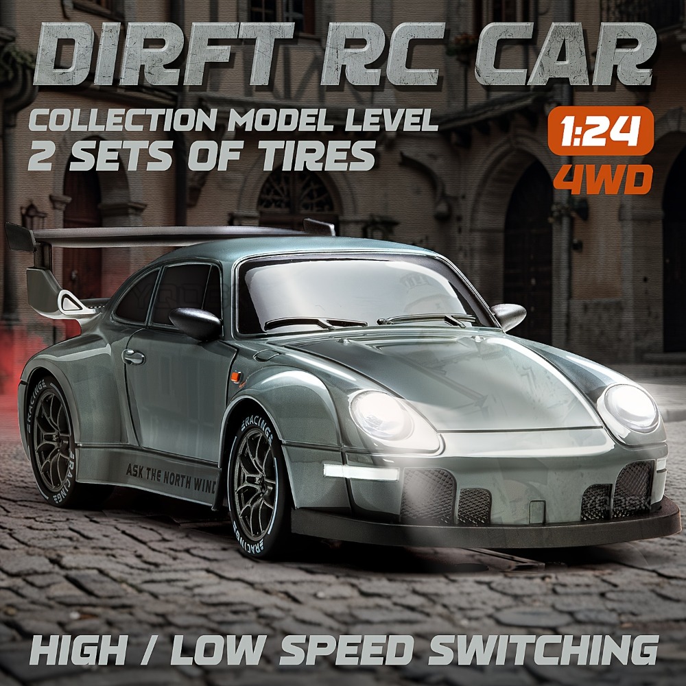 Voiture RC de course à dérive  - Rc Drift Car 1 24 Scale 4Wd avis et prix