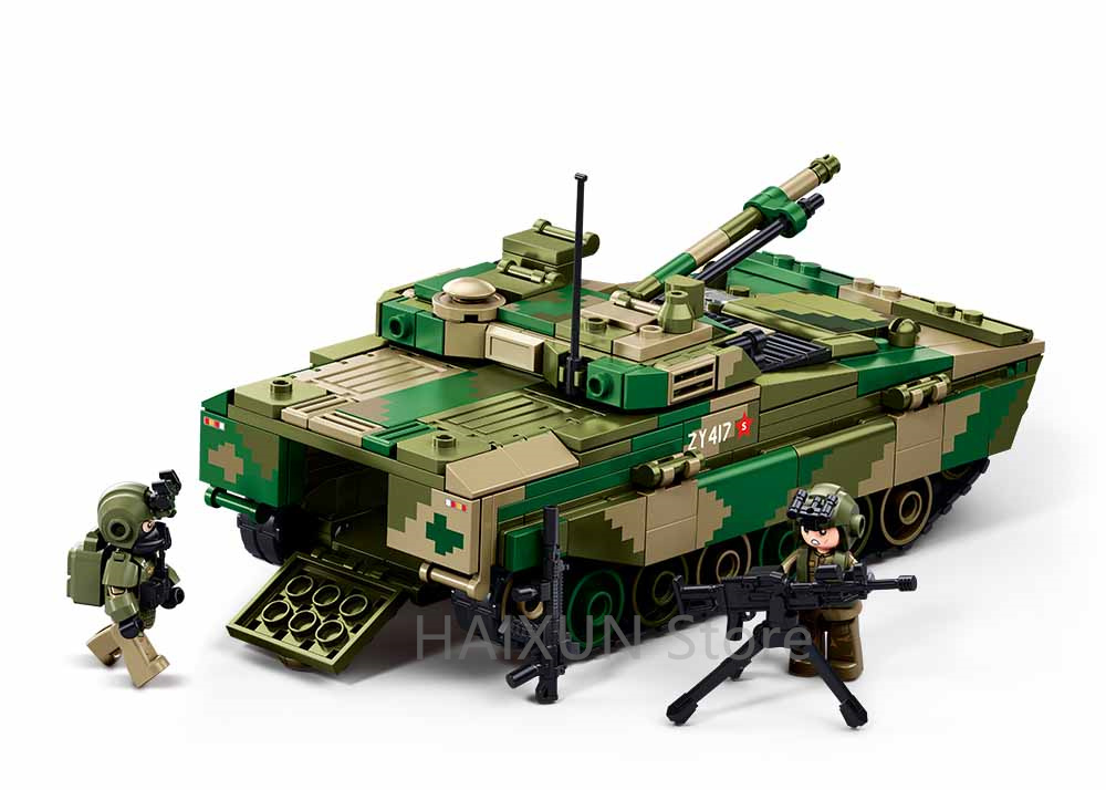Briques de construction Sluban - Lego Compatible Military Tank avis et prix