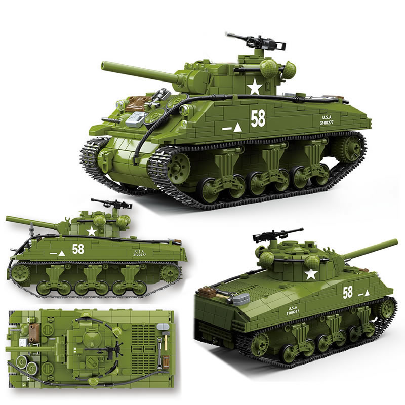 Armes militaires de la seconde - Lego Compatible Military Tank avis et prix