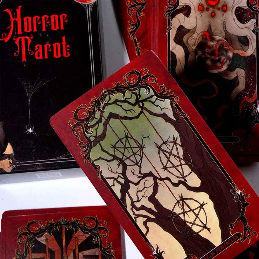 Jeu de cartes de tarot d'horre - Tarot Cards Deck With Guidebook avis et prix