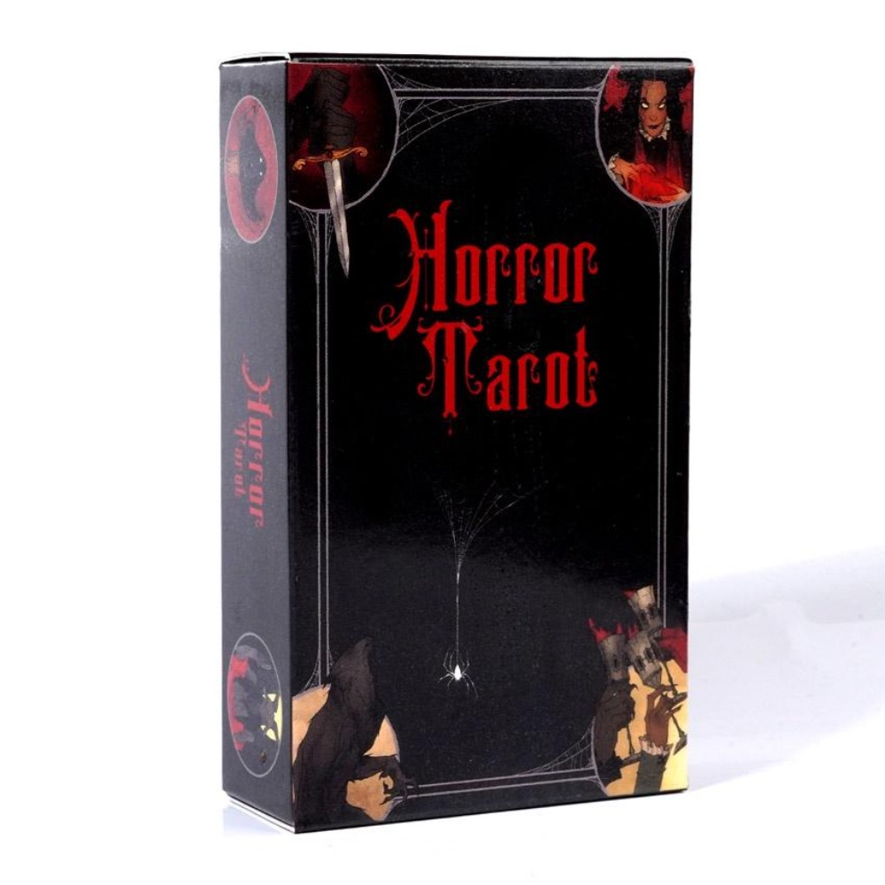 Jeu de cartes de tarot d'horre - Tarot Cards Deck With Guidebook avis et prix