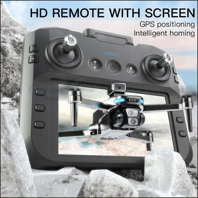 Drone professionnel 8K avec ca - Fpv Brushless Rc Drone 4K avis et prix