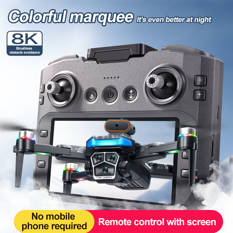 Drone GPS A14 Original 8K à Tr - Fpv Brushless Rc Drone 4K avis et prix