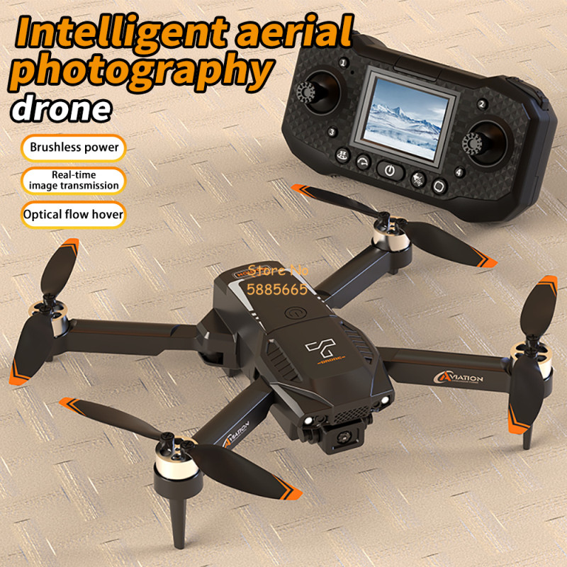 Drone télécommandé pliable, ca - Fpv Brushless Rc Drone 4K avis et prix