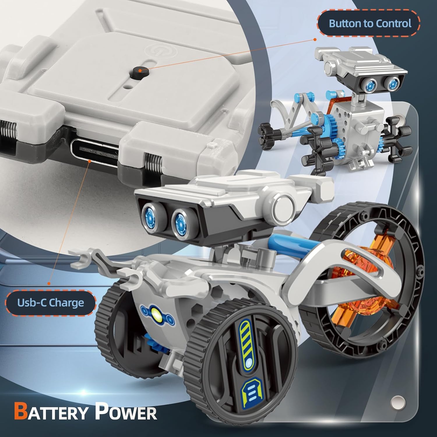Jouets robotiques solaires édu - Stem Solar Robot Kit For Kids avis et prix