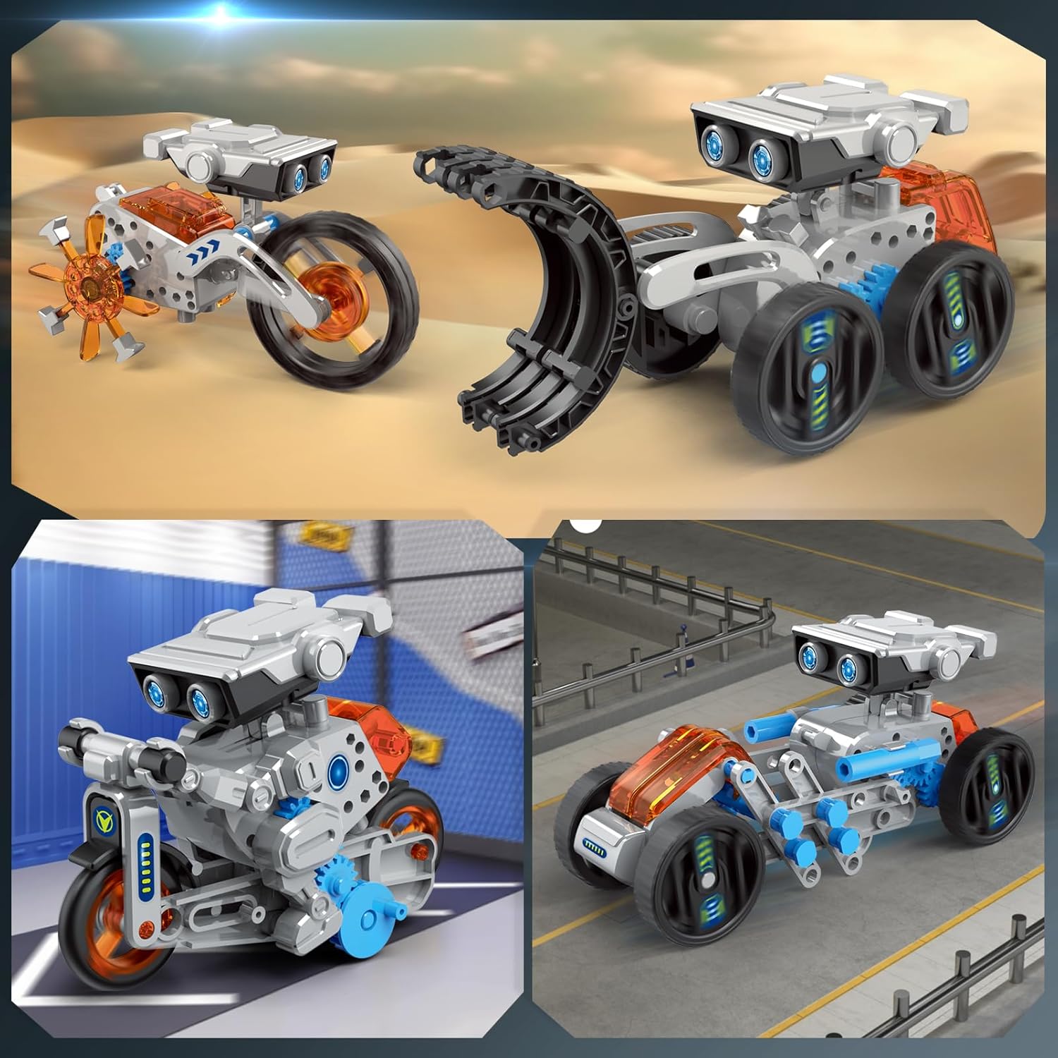 Jouets robotiques solaires édu - Stem Solar Robot Kit For Kids avis et prix