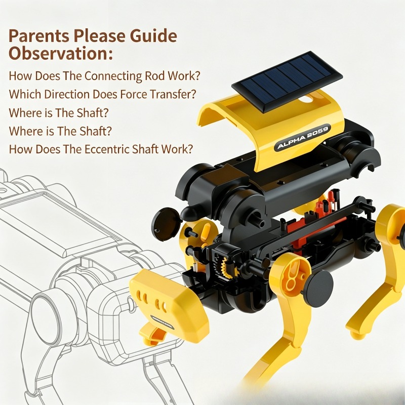 Kit de montage de chien mécani - Stem Solar Robot Kit For Kids avis et prix