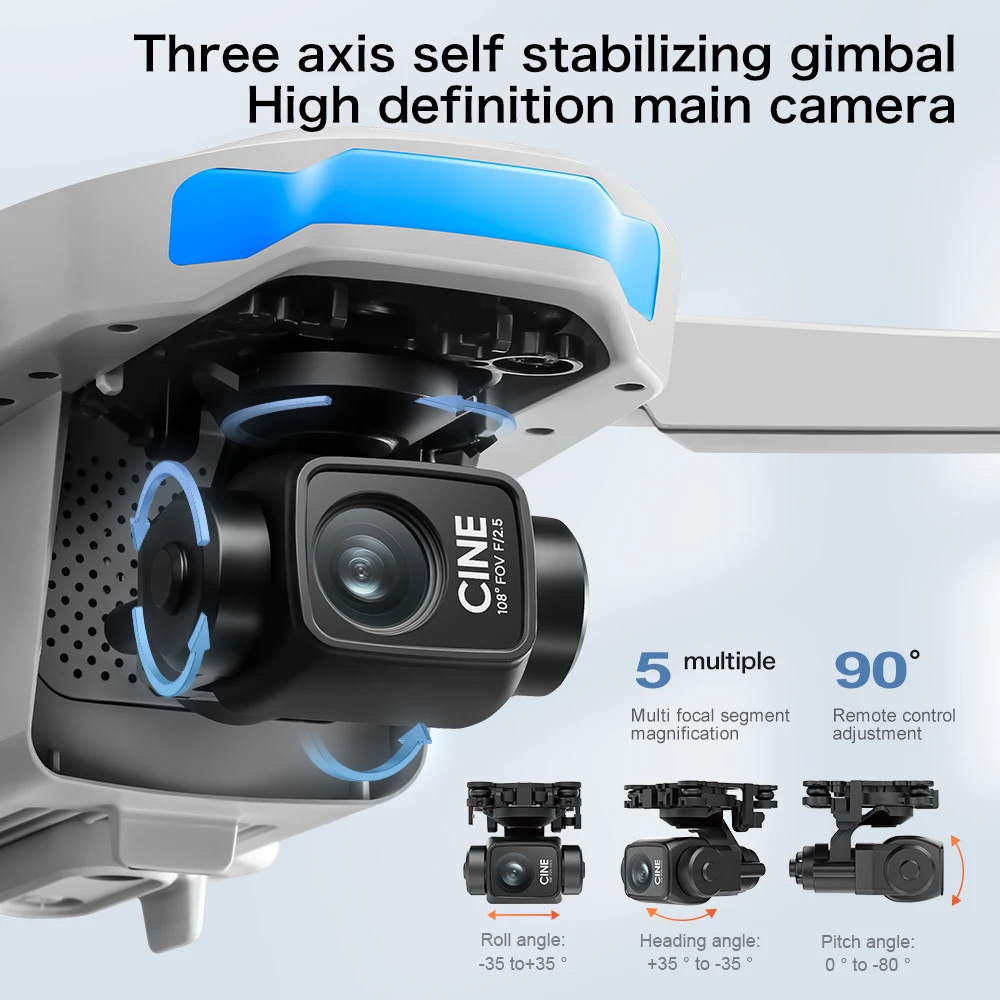 Drone GPS S-X1 original avec c - Fpv Brushless Rc Drone 4K avis et prix