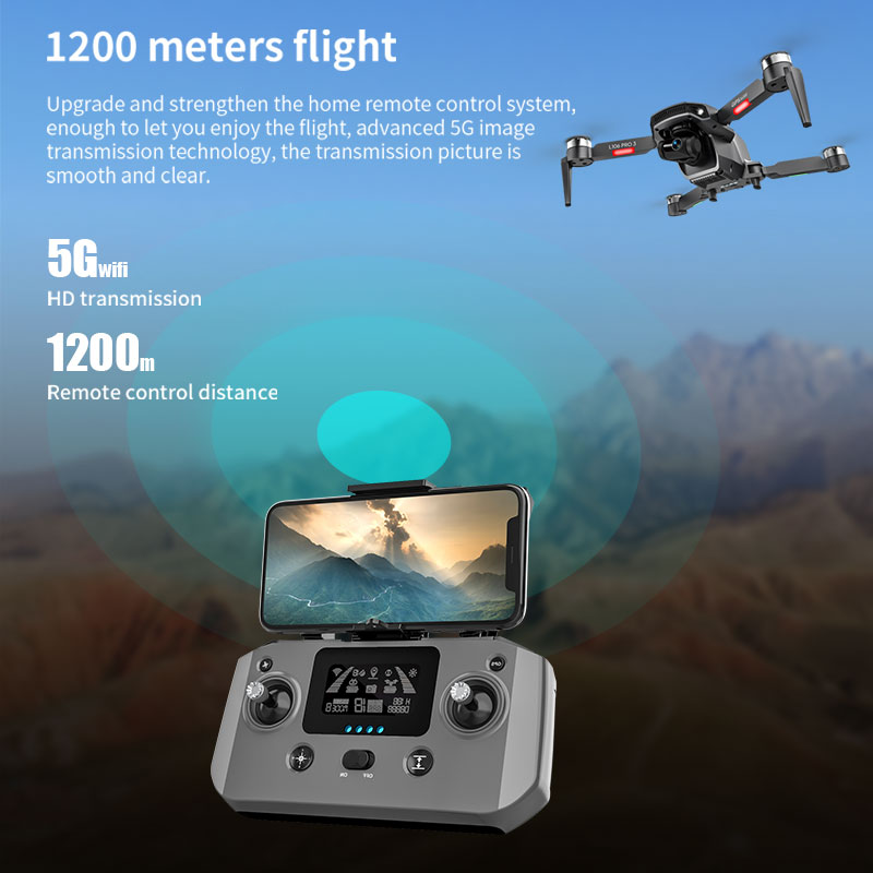Drone L106 Pro 3 5G WIFI FPV P - Fpv Brushless Rc Drone 4K avis et prix