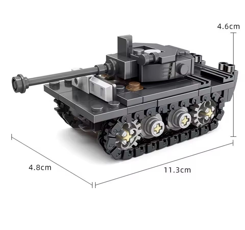 Modèle DIY du char lourd King  - Lego Compatible Military Tank avis et prix