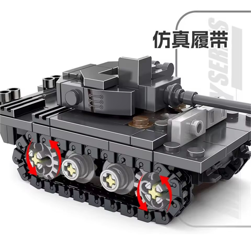 Modèle DIY du char lourd King  - Lego Compatible Military Tank avis et prix
