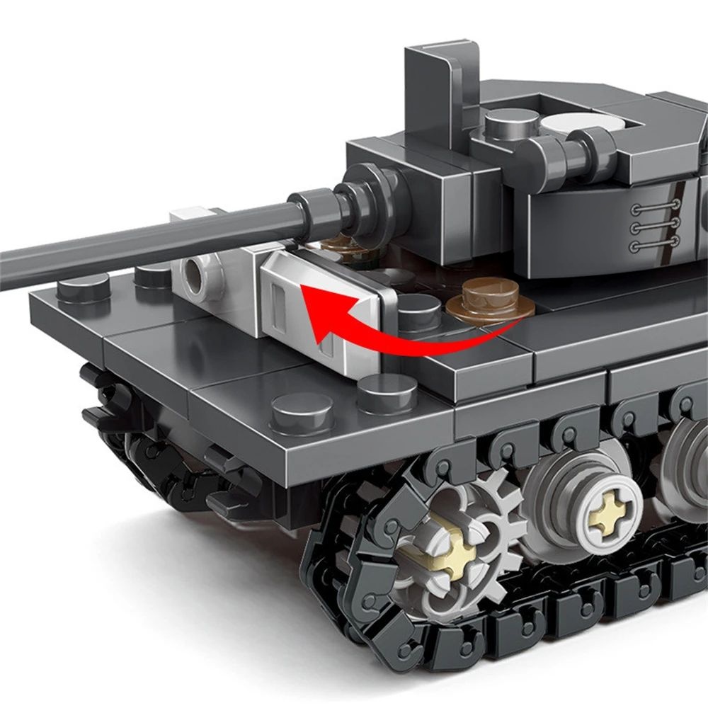 Modèle DIY du char lourd King  - Lego Compatible Military Tank avis et prix