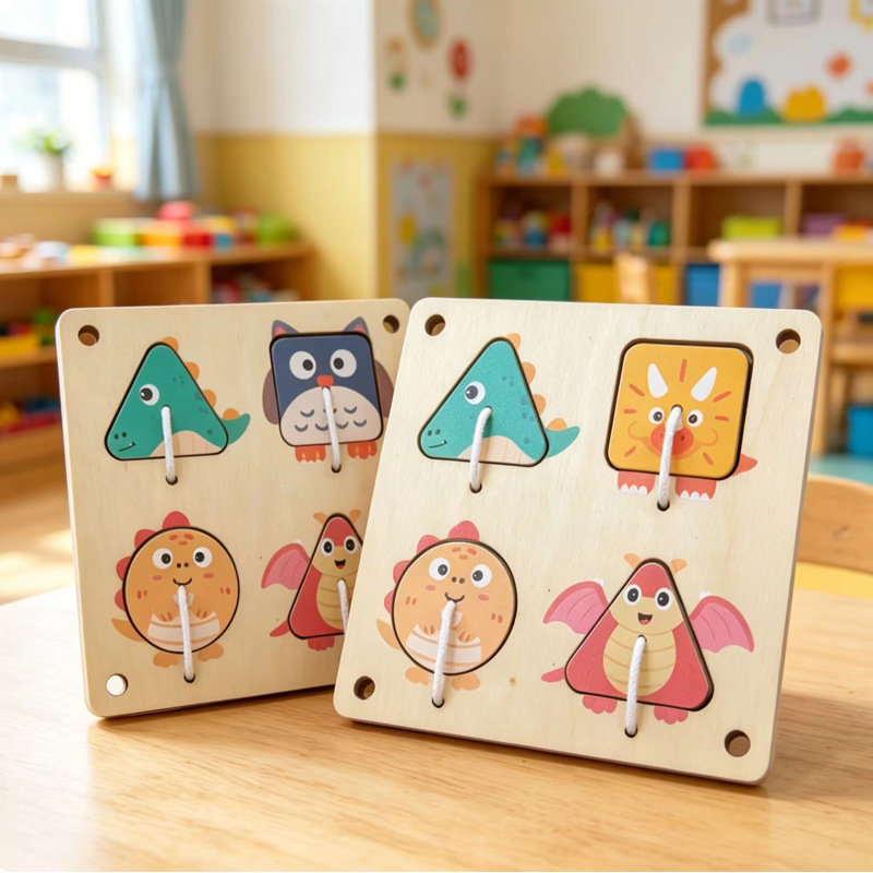 Planche d'activités Montessori - Montessori Wooden Busy Board Toddler avis et prix