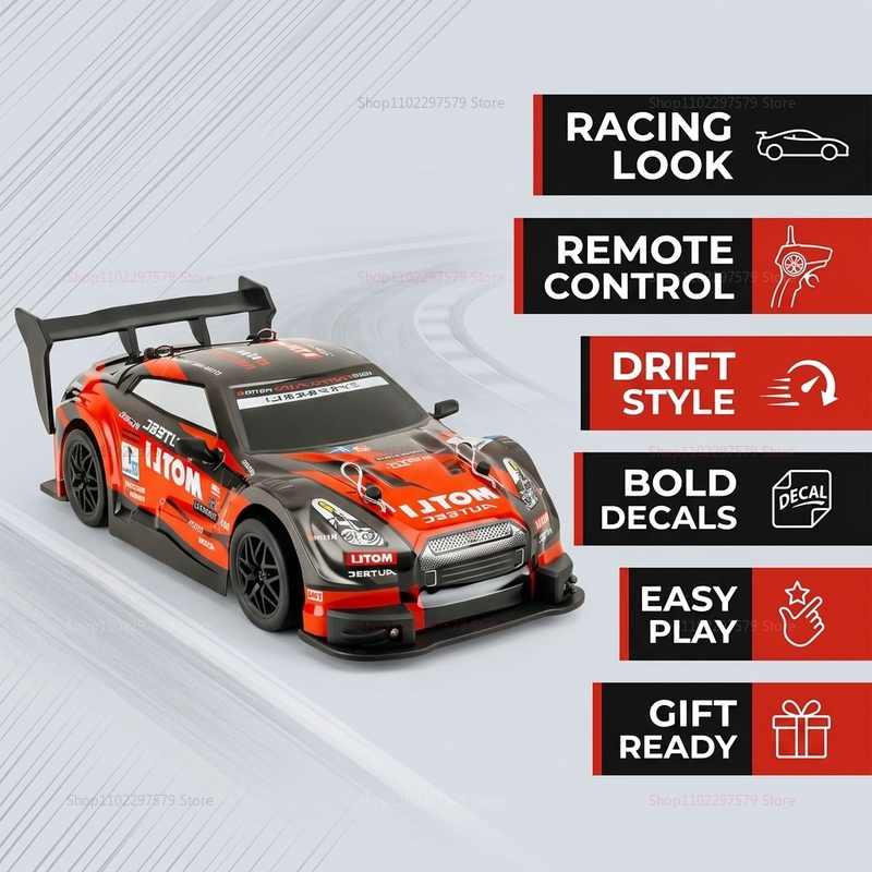 Voiture de course de drift tél - Rc Drift Car 1 24 Scale 4Wd avis et prix