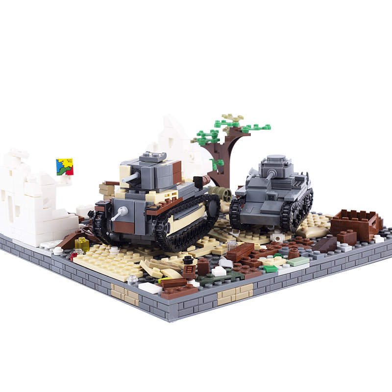 Blocs de construction de réser - Lego Compatible Military Tank avis et prix