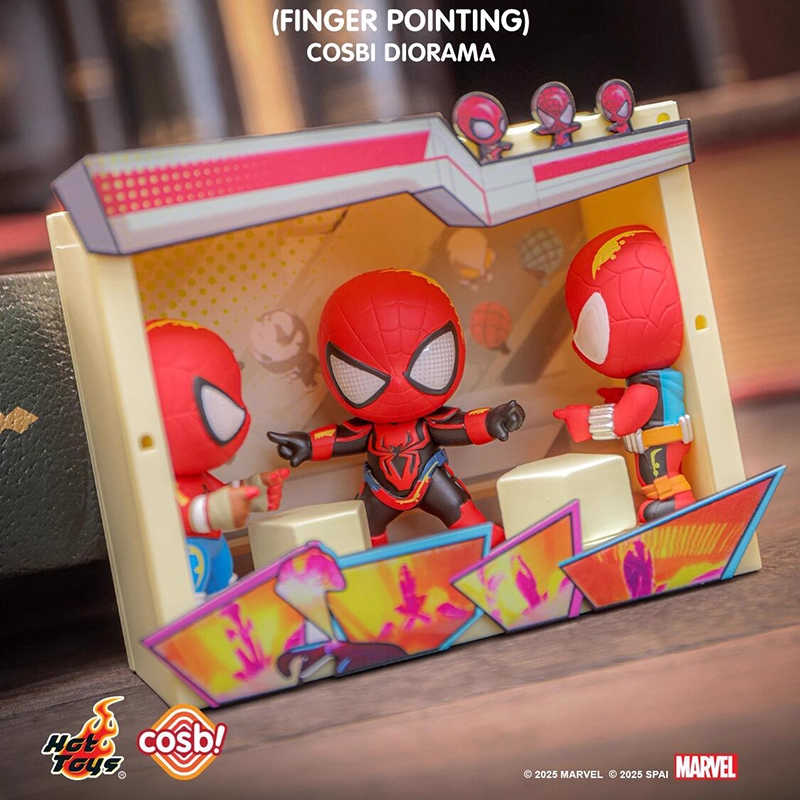 Nouveau Original Hottoys Spide - Anime Action Figure Blind Box avis et prix