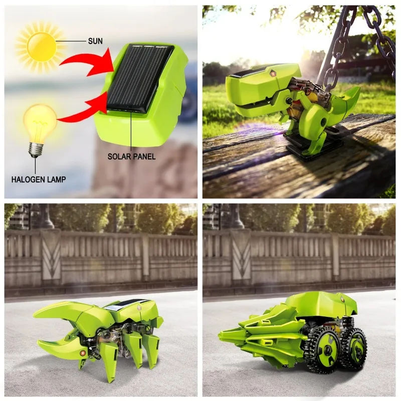 Kit robot solaire 3-en-1, joue - Stem Solar Robot Kit For Kids avis et prix