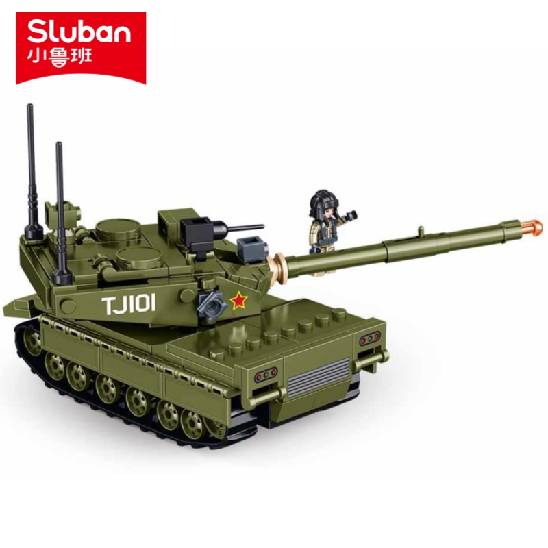 Sluban 183 pièces armée char d - Lego Compatible Military Tank avis et prix