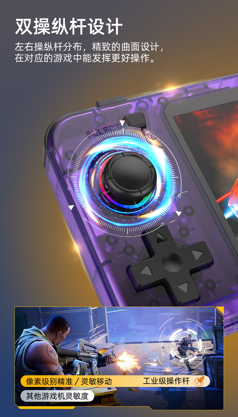 Nouvelle Console portative rét - Retro Handheld Game Console R36S avis et prix