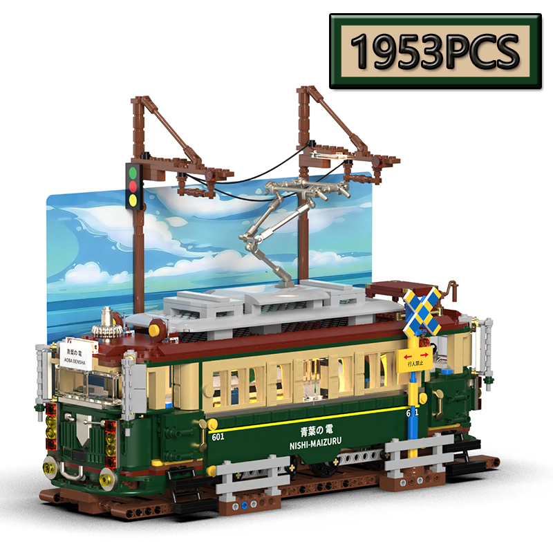 MOC 1953 pièces, modèle de tra - Building Blocks avis et prix