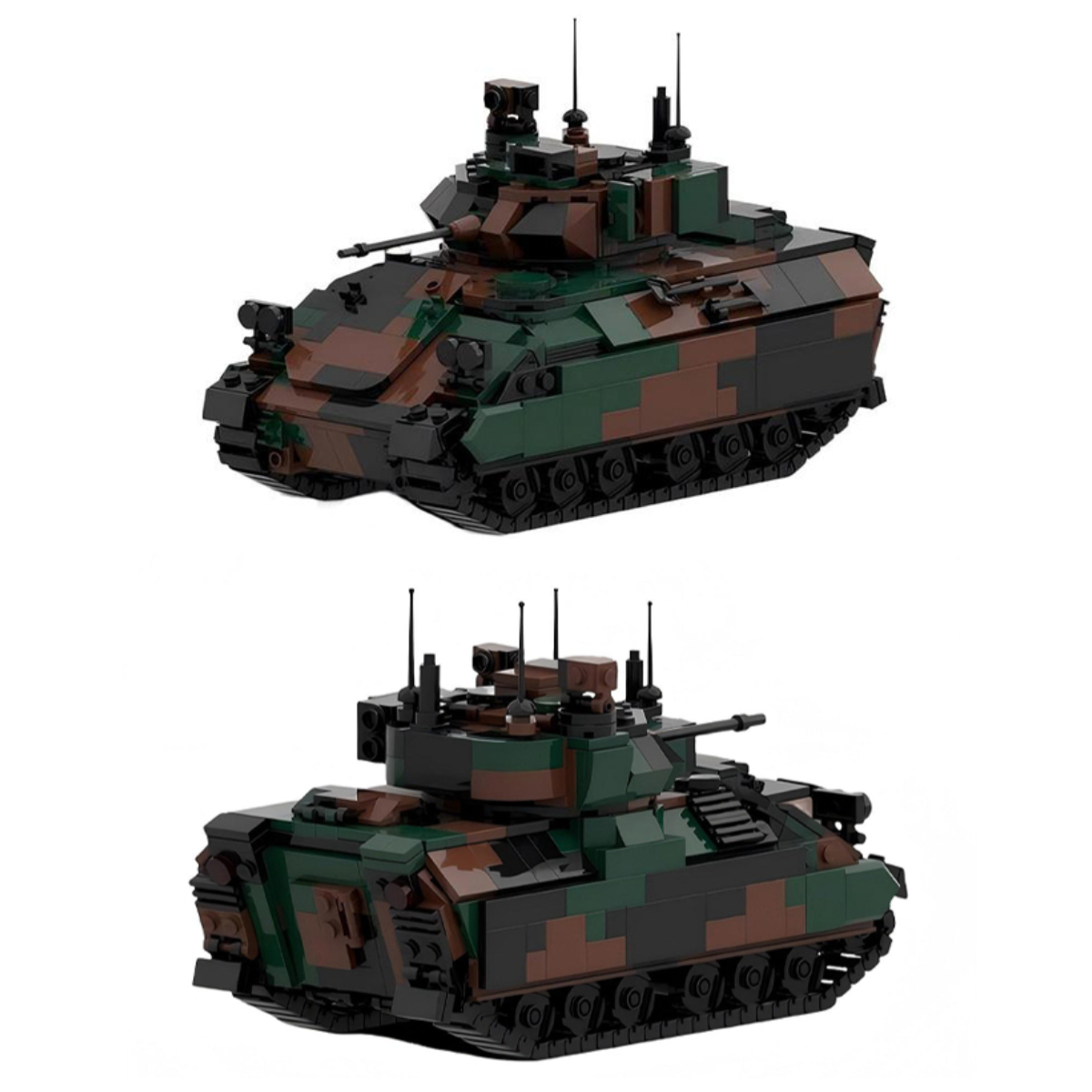 MOC – ensemble de blocs de con - Lego Compatible Military Tank avis et prix
